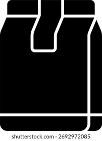 Ilustración vectorial de bolsas de papel, embalaje ecológico y concepto de compras al por menor, diseño de comercio sostenible