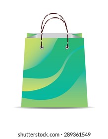 paper bag with white background 