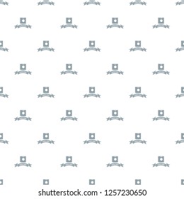 Paper bags pattern vector seamless repeat for any web design