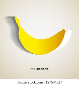 Ilustración vectorial del plátano