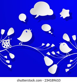 paper birds and bubbles speech