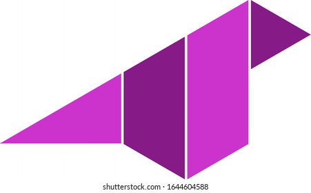 Paper Birds Logo, which can be use on coorporate, personal brand, fashion or anything else