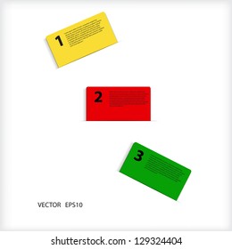 Paper blank memo vector design,eps10