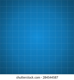 Paper blueprint background. Drawing paper for architectural, engineering design work. vector