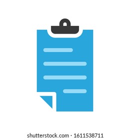 Paper board icon vector trendy. icon flat. vector illustration.
