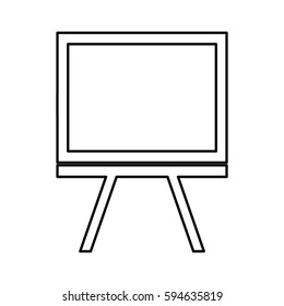 paper board training isolated icon
