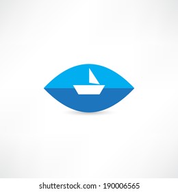 paper boat icon