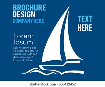 Paper Boat Icon, the silhouette of the vector