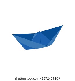 Paper Boat, Kindergarten Vector Illustration