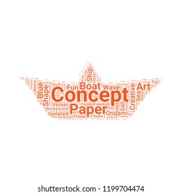 Paper Boat shape icon