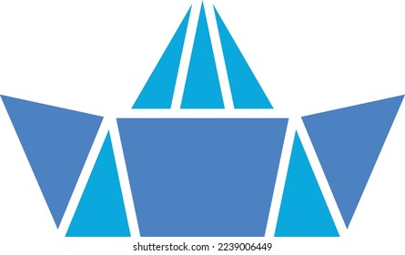 Paper Boat vector icon. Can be used for printing, mobile and web applications.