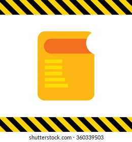 Paper book icon