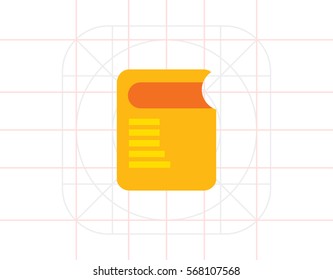 Paper book icon