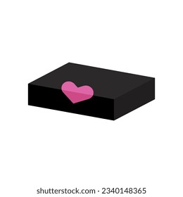 CUADRO DE ILUSTRACIÓN DE LA CAJA DE PAPEL, LECHE Y AMOR CAJA DE PAPEL BLACKPINK