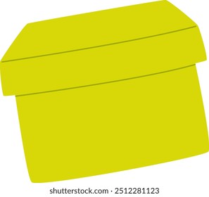 Paper Box For Products Vector Illustration