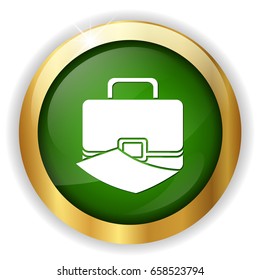 paper briefcase icon
