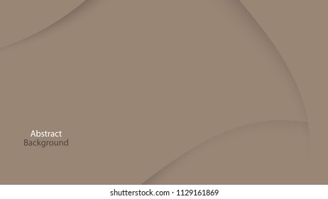 Paper brown color background abstract art vector
