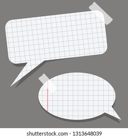  Paper bubble stickers with tape