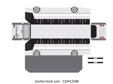 Paper bus  model