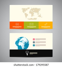 Paper Business Card Template