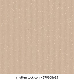 Paper cardboard texture. Vector seamless pattern. Abstract background. Grunge effect. Retro wrapping paperboard. Light brown, beige carton. Simple template for cards, banners, recycle posters design.
