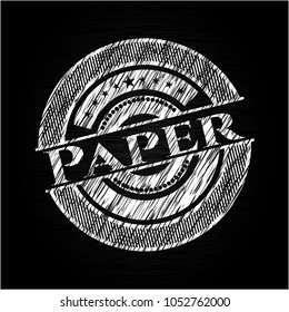  Paper with chalkboard texture