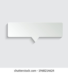 paper chat icon with five stars speach bulbble rate sign vector feedback icon

