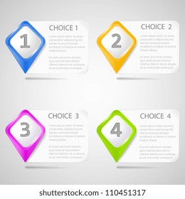 Paper choice pointers