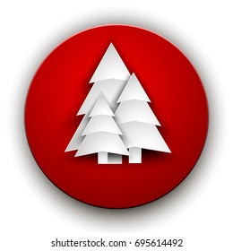 Paper christmas trees.