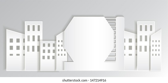 Paper city. Minsk