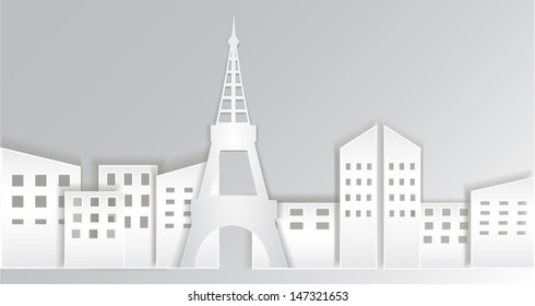 Paper city. Paris 