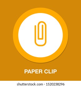 Paper Clip Attachment Icon - Email Attachment, Attached File