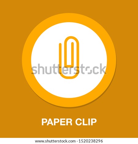 paper clip attachment icon - email attachment, attached file