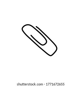 Papierklammer-Symbol, Vektorgrafik