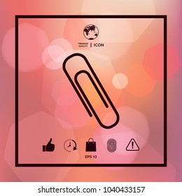 Paper clip icon