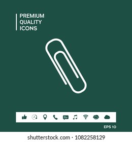 Paper clip icon