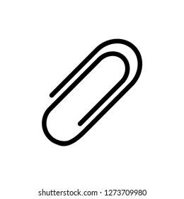 Paper Clip Icon. 