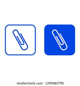 Paper clip icon