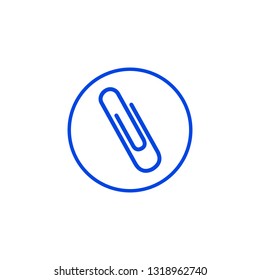 Paper clip icon