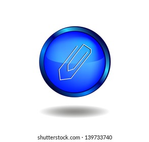 Paper clip icon