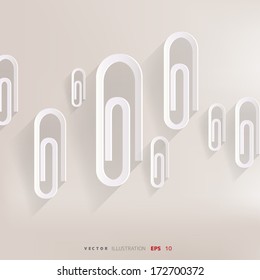 Paper clip icon
