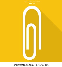 Paper clip icon