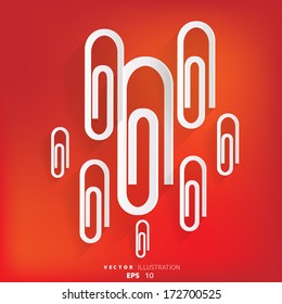 Paper clip icon
