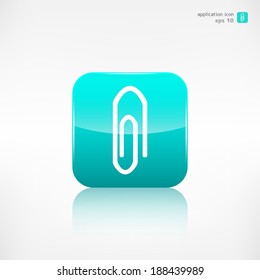 Paper clip icon