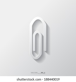 Paper clip icon