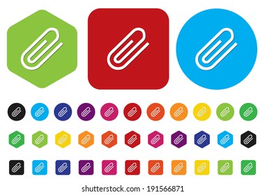 paper clip icon