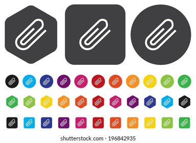 paper clip icon