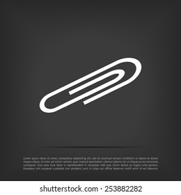 paper clip icon