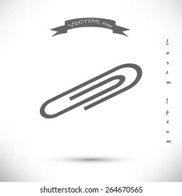 paper clip icon