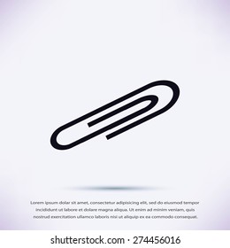 paper clip icon